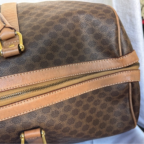 Celine macadam duffle with wear on the corners and rubbing on edges. - Picture 13 of 16